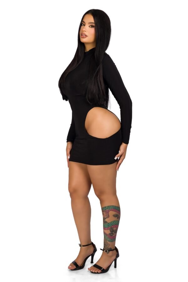 Sentiu Saudades de mim Vestido Preto - Image 3